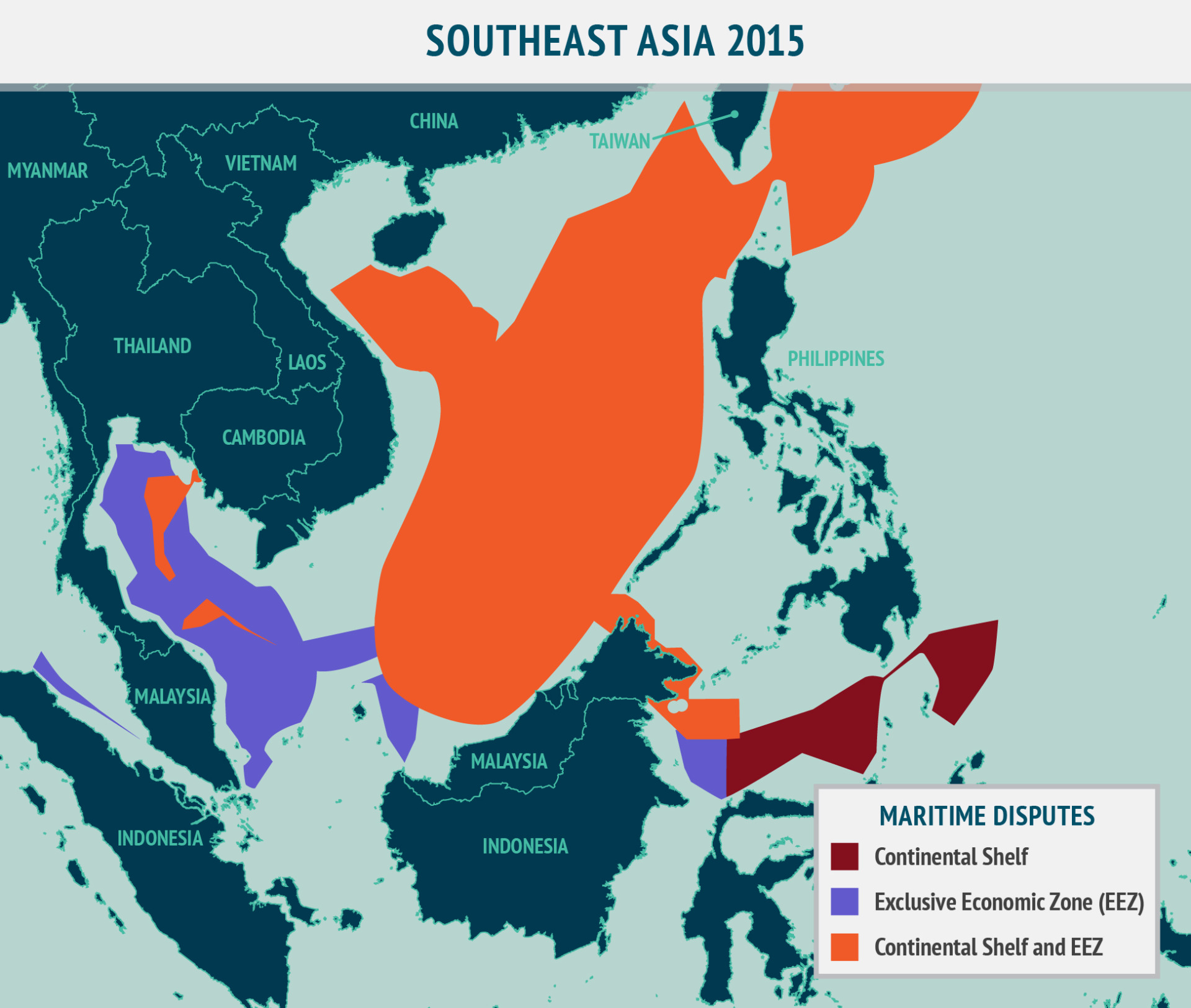 The Evolution of Asia's Contested Waters  Asia Maritime Transparency Initiative