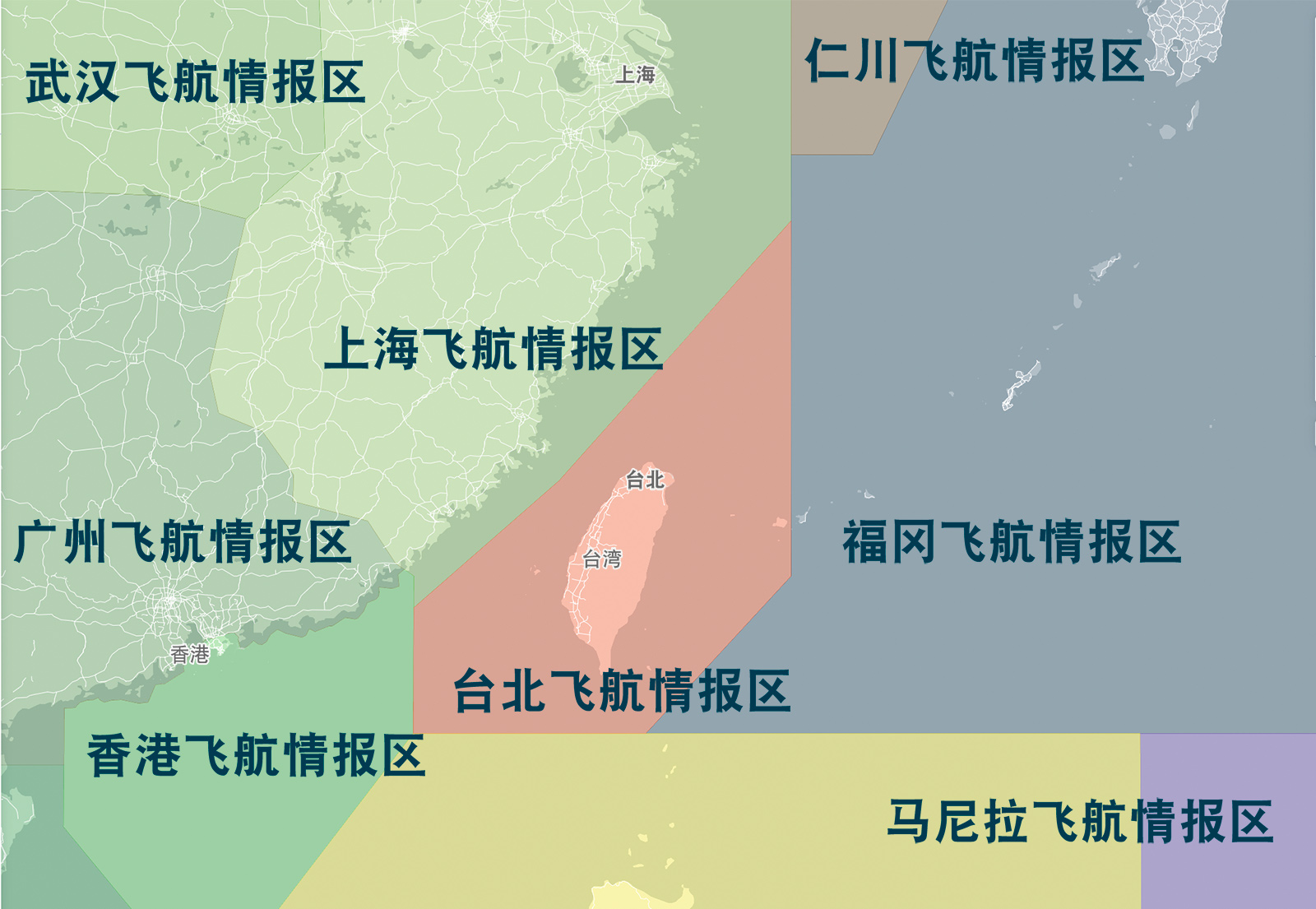 东亚飞航情报区 Asia Maritime Transparency Initiative