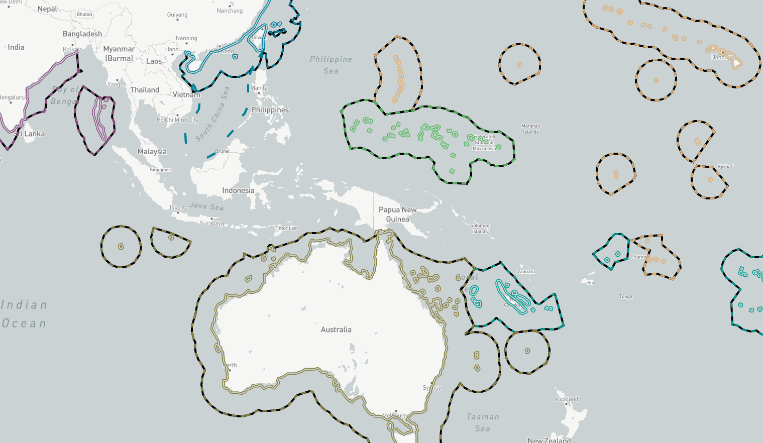 Maritime Claims of the Indo-Pacific | Asia Maritime Transparency 